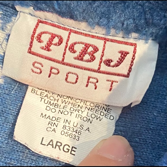 PBJ Sport Full Zip Fleec Penguine Sweater - Picture 2 of 2